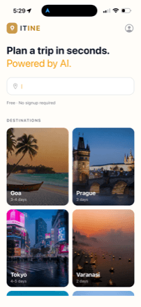 Destinations